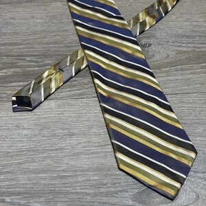 Express Handmade Luxury 100% Italian Silk Neck Tie for Men Made in USA 59"L